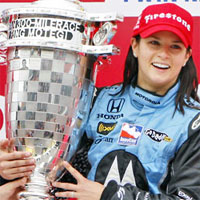 danica patrick finally wins an Indycar race