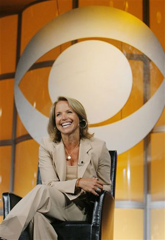 Katie Couric on CBS evening news