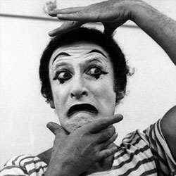 marcel marceau world famous mime
