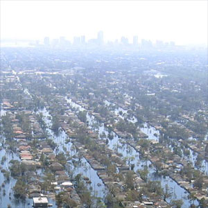 new orleans under water after katrina