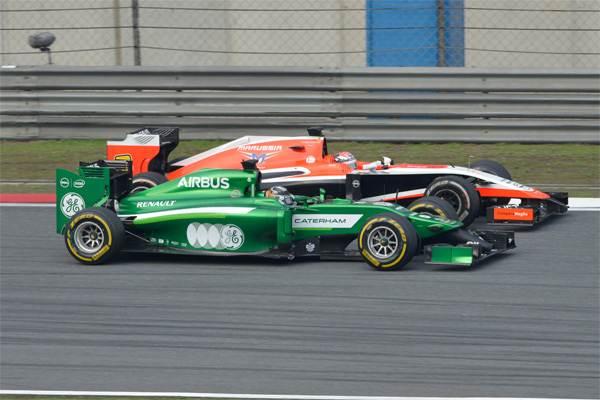 marussia and caterham